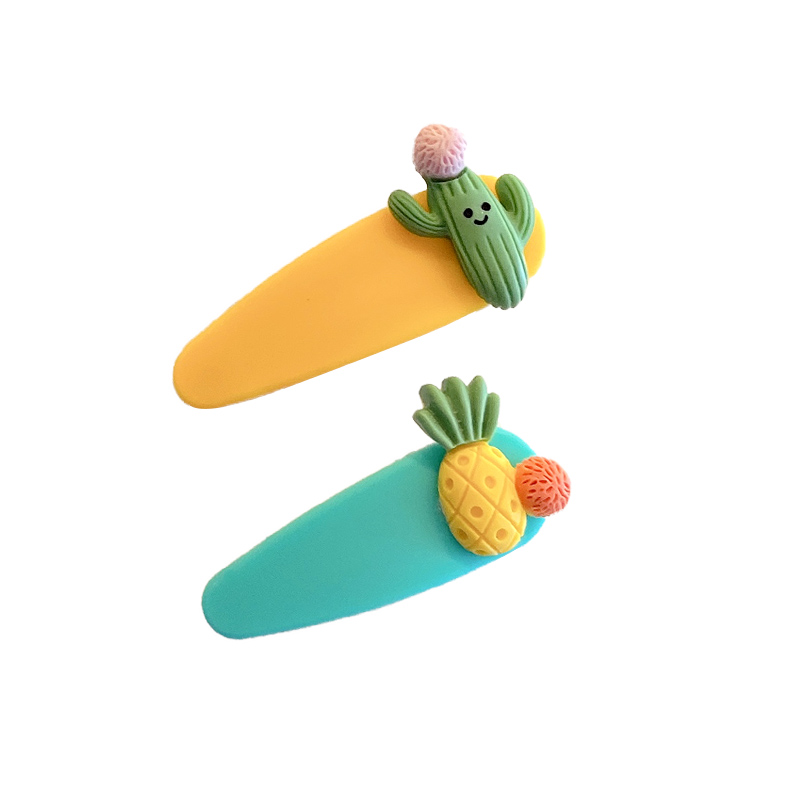 Kẹp tóc hợp kim phong cách Hàn Quốc nhiều màu sắc đáng yêu cho bé gái