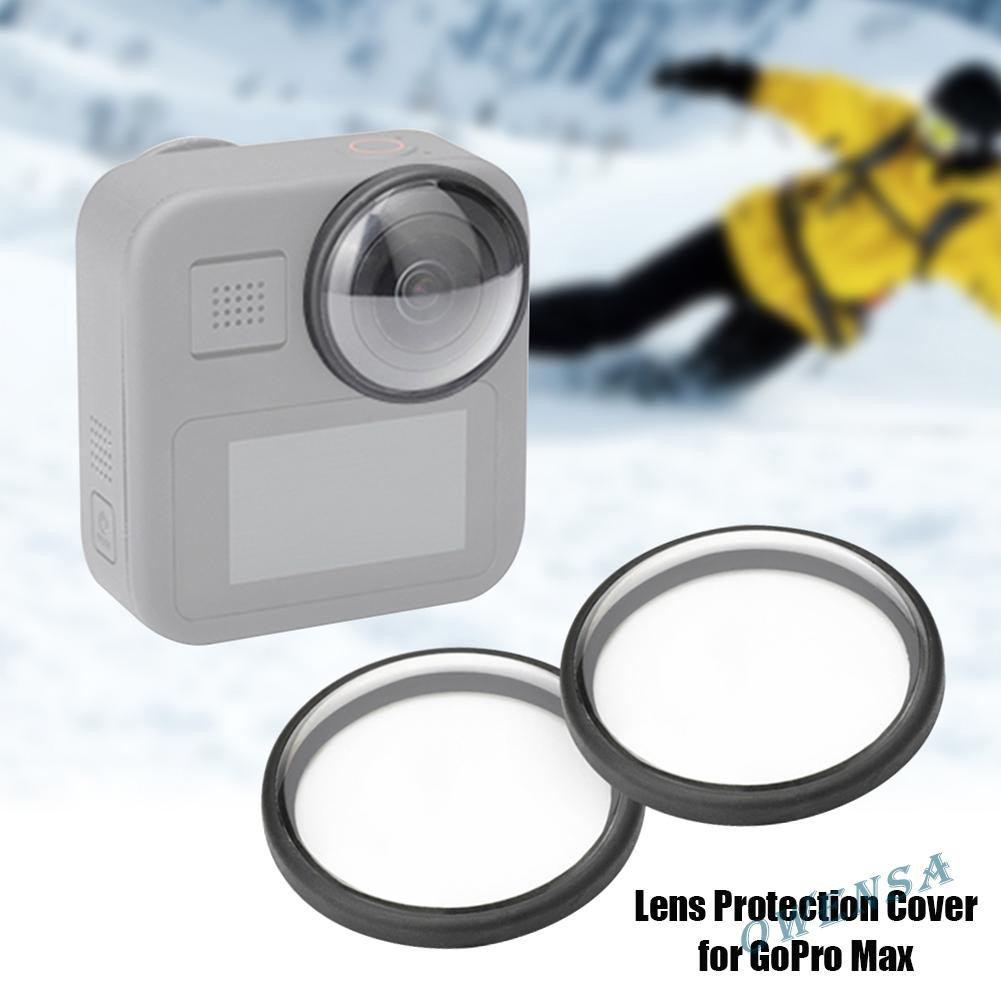 Ow  2pcs Lens Cap Anti-scratch Case Cover Protector for GoPro Max Action Camera♥