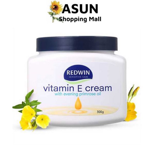 Kem Dưỡng Da Redwin Vitamin E Mềm Mịn, Cấp Ẩm Cao 300g Úc