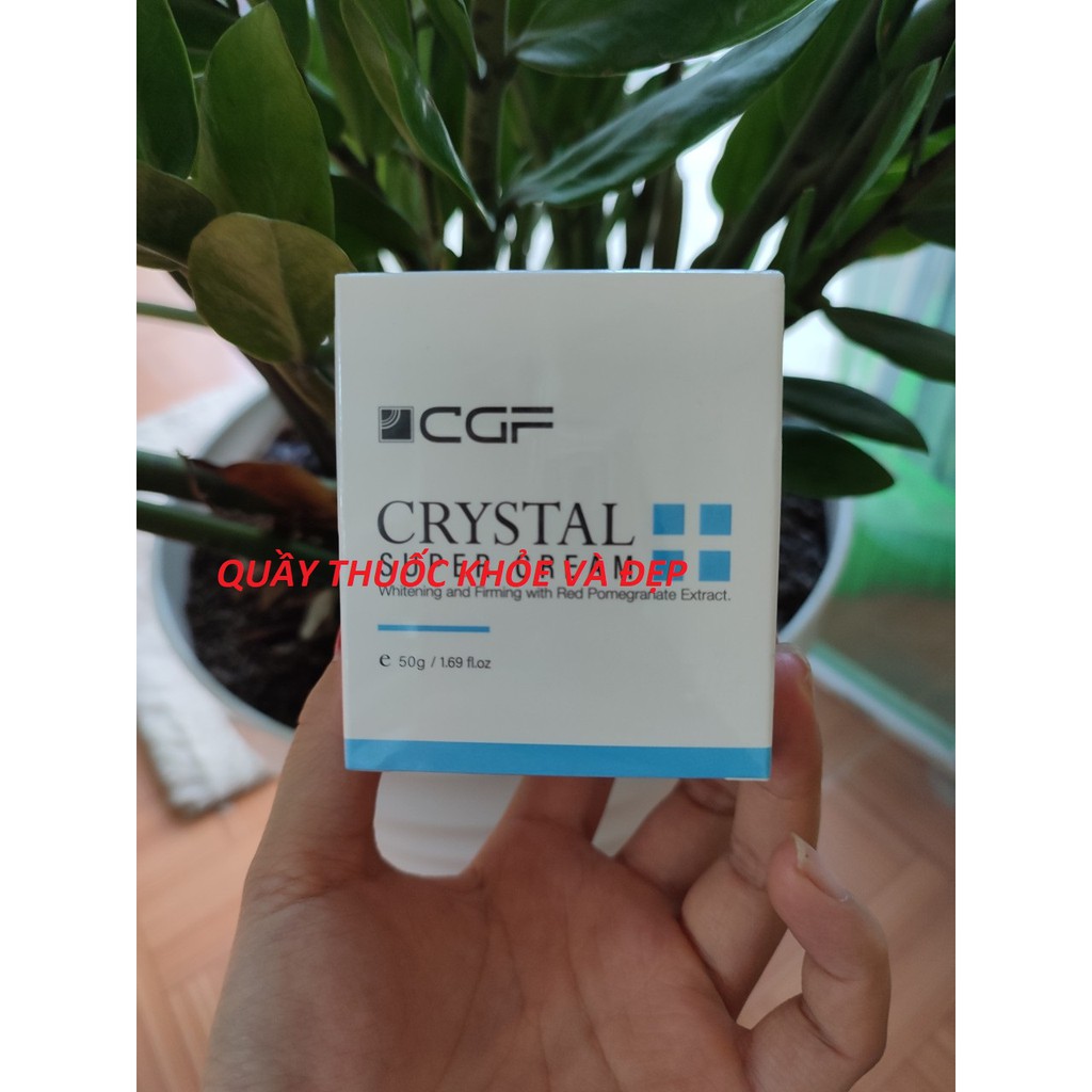 Kem dưỡng nâng tone CRYSTAL SUPER CREAM CGF