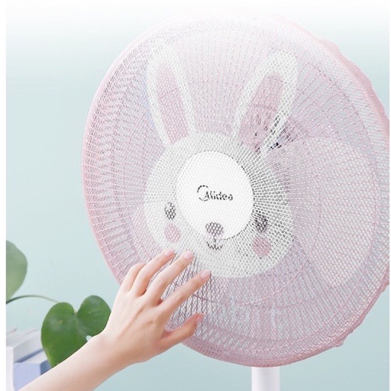 Màng bọc quạt, màng bọc quạt, lưới chắn quạt trùm kín phía sau - Hình thú ngộ nghĩnh an toàn cho bé