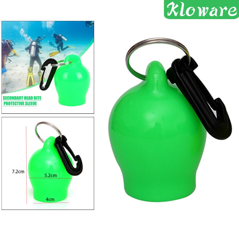 Vỏ bọc ống ngậm hình bạch tuộc có kẹp màu xanh lá | BigBuy360 - bigbuy360.vn