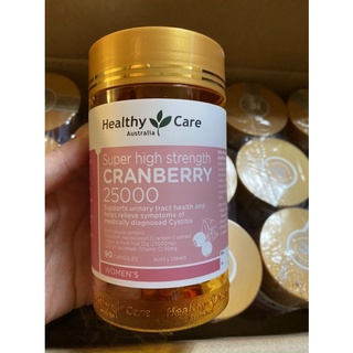 Viên uống hỗ trợ đường tiết niệu Cranberry Healthy Care 100 viên