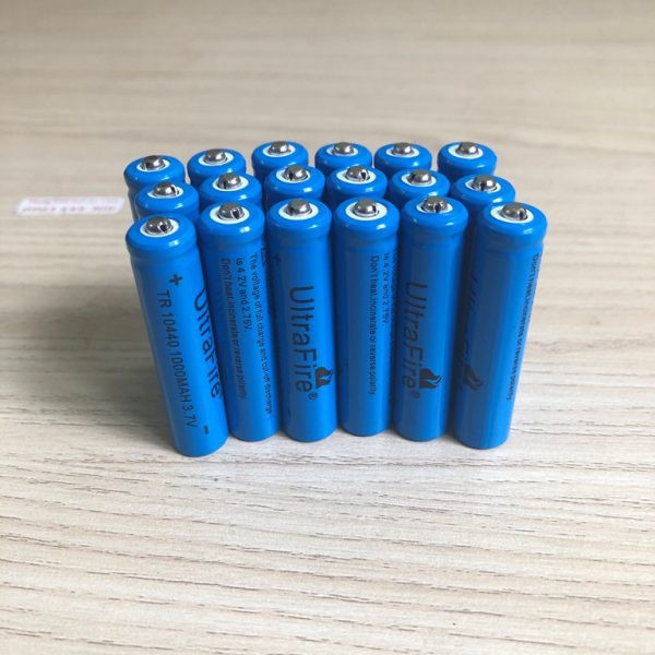 Pin sạc lithium Ultrafire 10440 1000mAh 3.7v