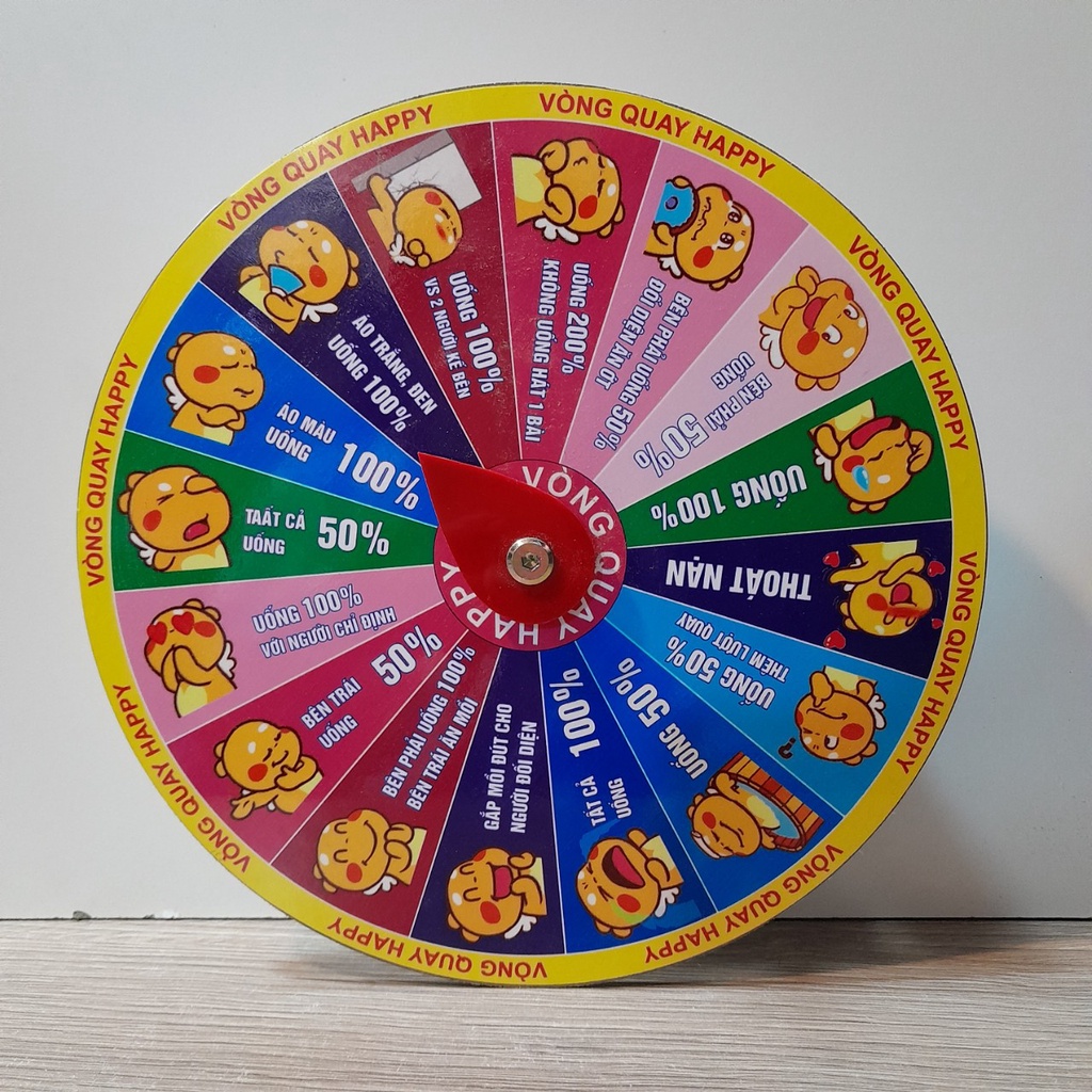 VÒNG QUAY ĂN NHẬU - Size 25cm- COMPO 20 cái