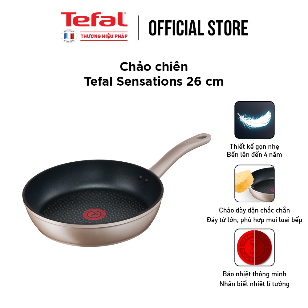 Chảo chiên Tefal Sensations 26 cm