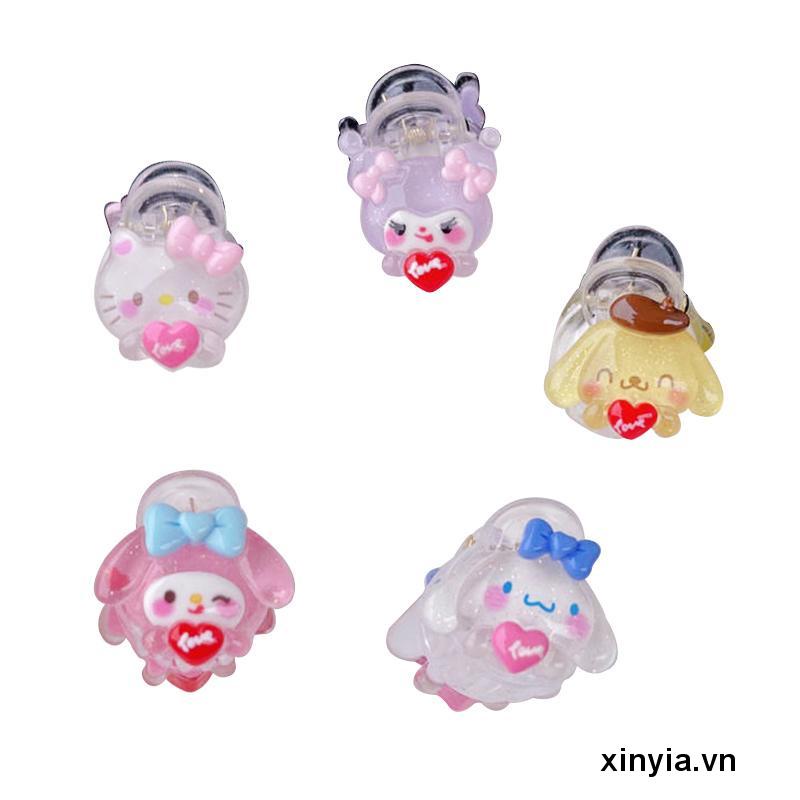 Kẹp Tóc Nhỏ Hình Cinnamoroll / Cún Hoạt Hình Dễ Thương Thời Trang Mùa Hè Cho Bé Gái