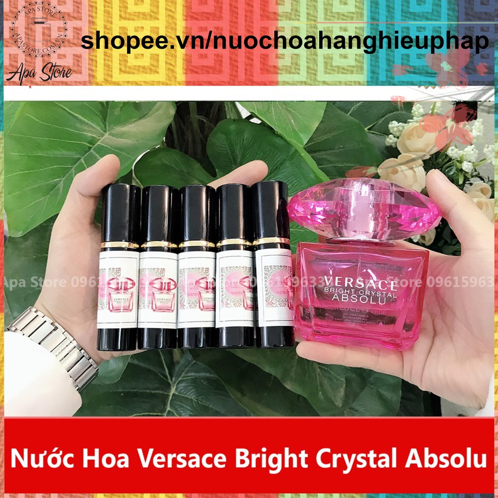 Nước Hoa Versace Bright Crystal Absolu Chai Dung Tích 10ml