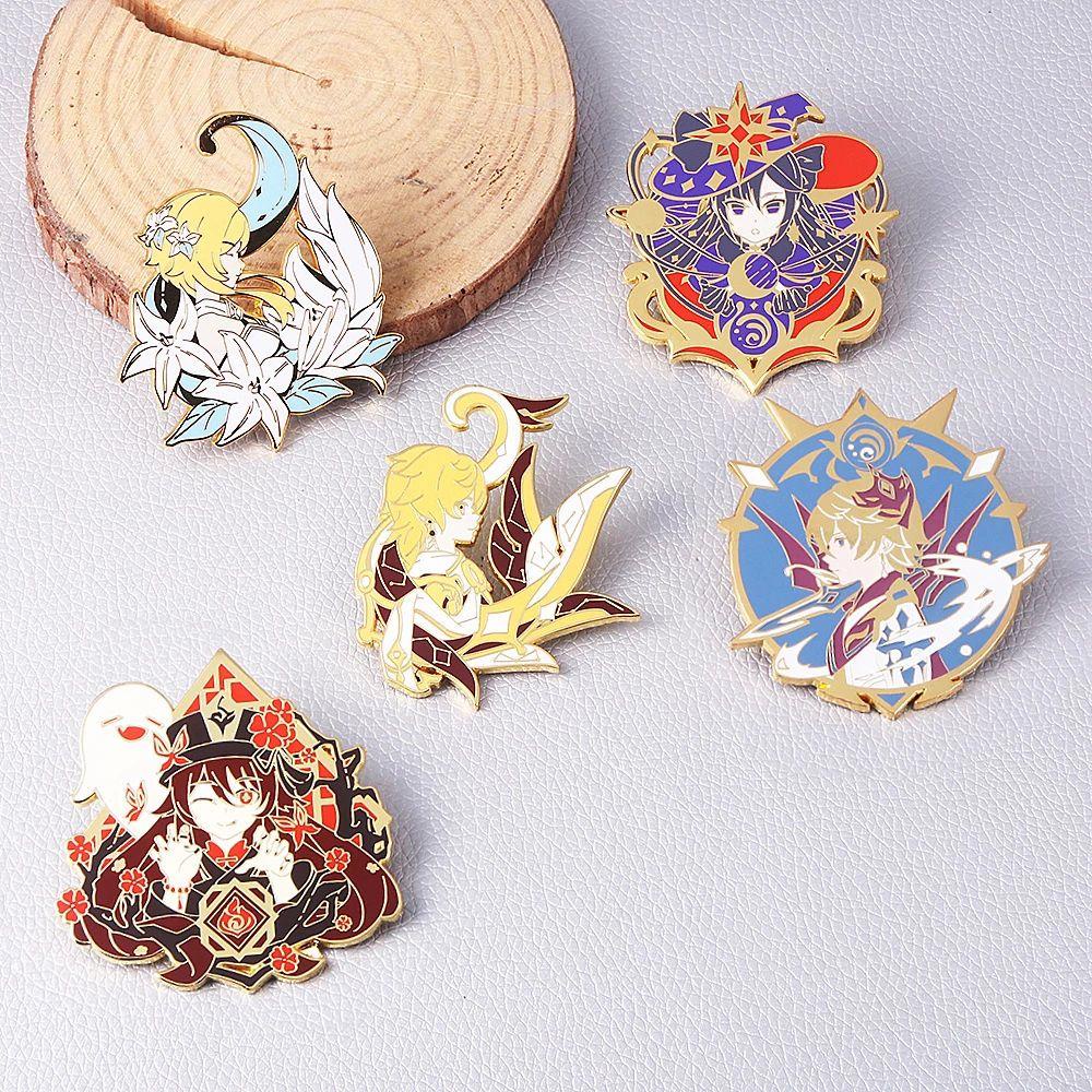 FORBETTER Huy Hiệu Cài Áo Hình Nhân Vật Hoạt Hình Anime Dễ Thương