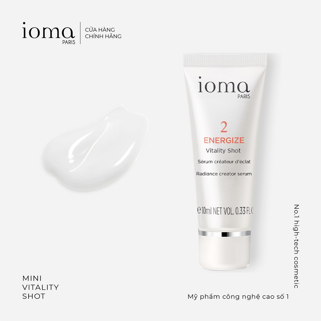 Serum chống lão hóa, tái tạo làn da Ioma Paris Vitality Shot - 10ml