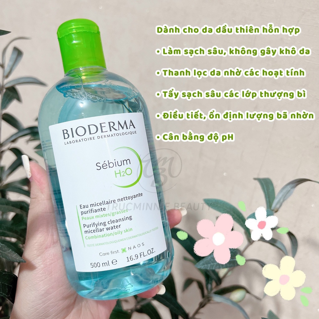 Nước Tẩy Trang Bioderma Solution Micellaire 500ml