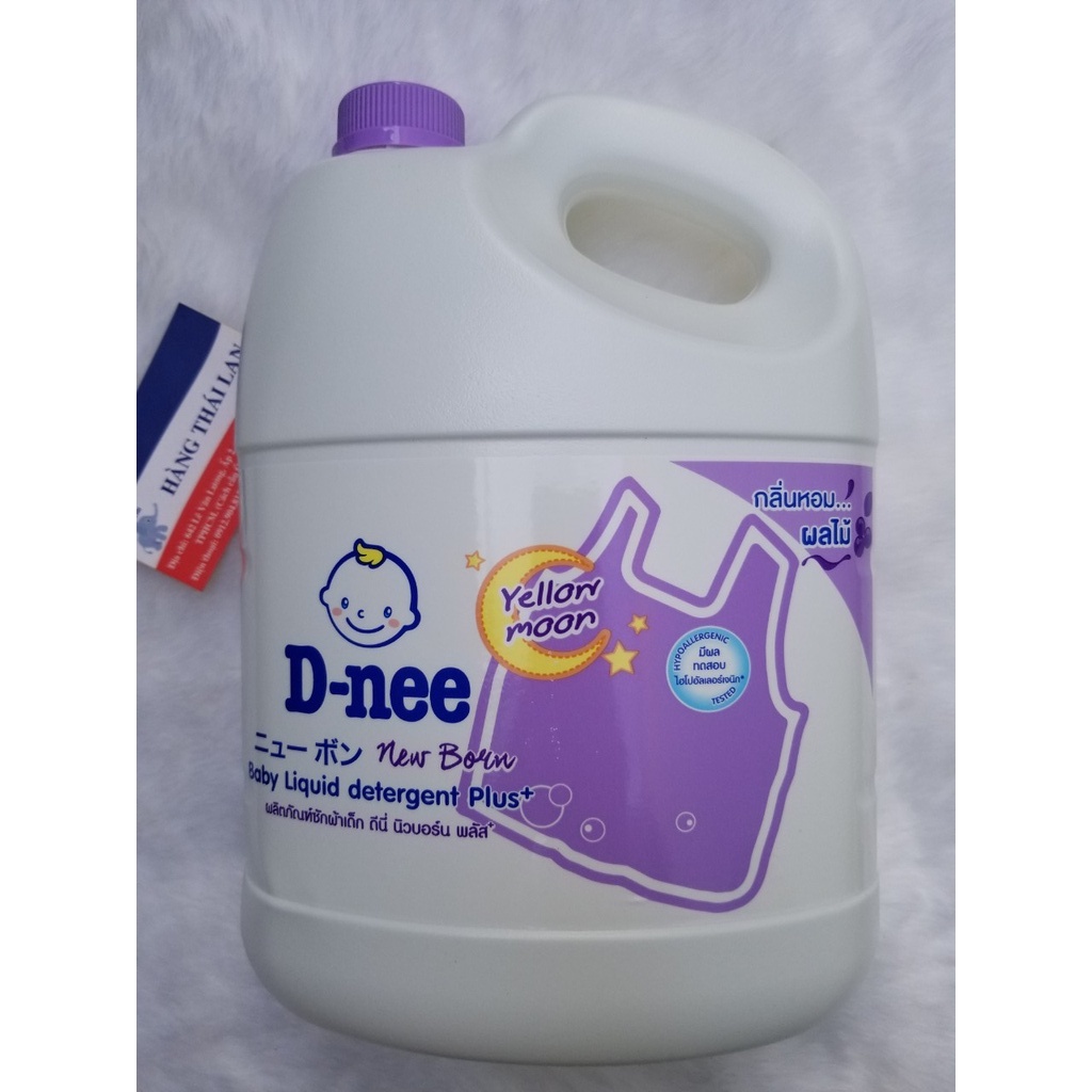 Giặt Dnee Thái Lan 3000ml- Màu Tím- Hàng Chuẩn