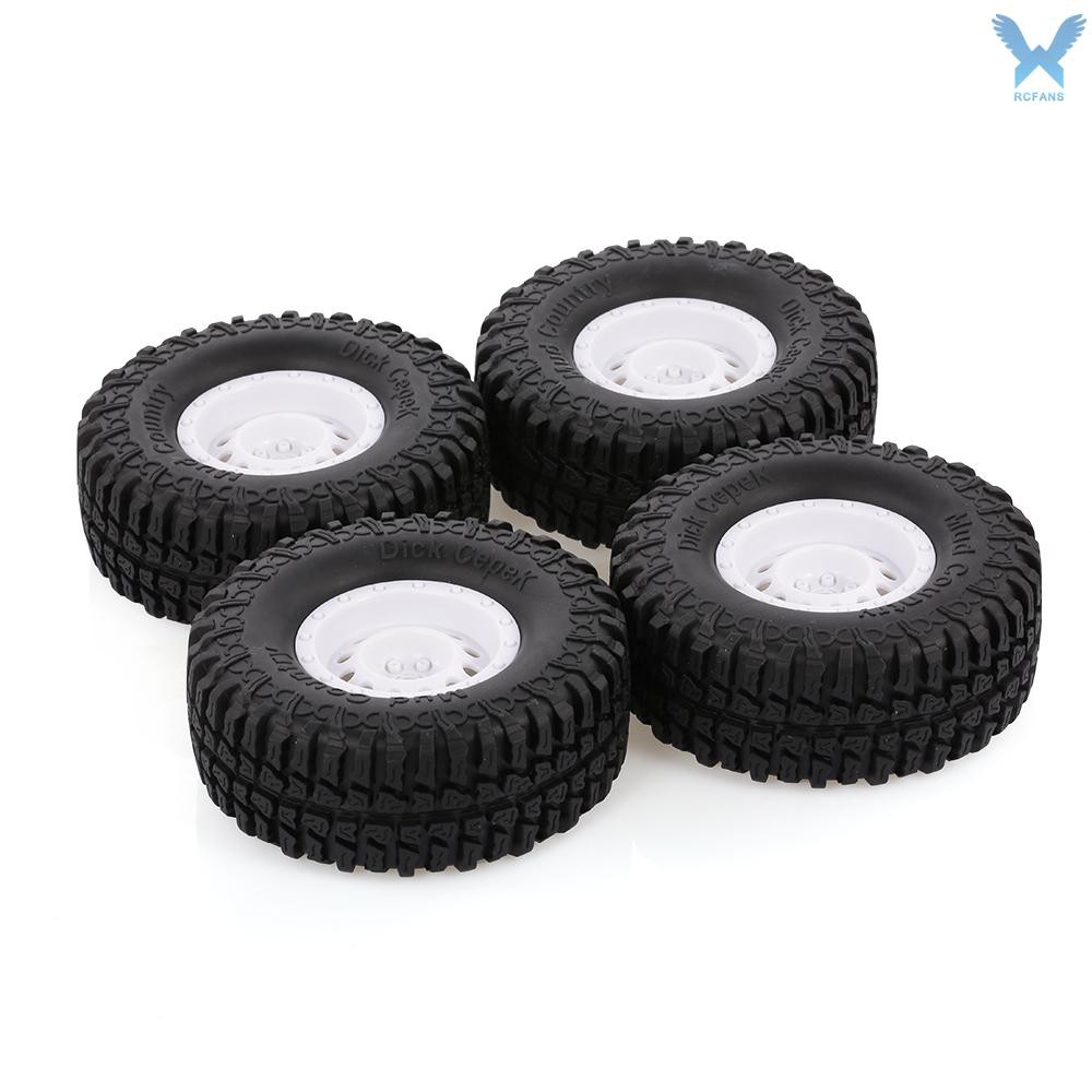 Bộ 4 bánh xe AUSTAR 100mm 1.9 Inch dùng cho xe ô tô RC 1/10 Traxxas HSP Redcat RC4WD Tamiya Axial SCX10 D90 HP
