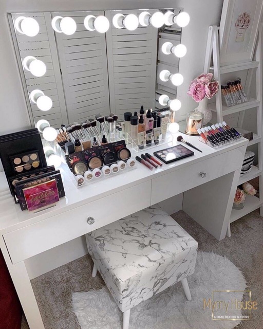 Bàn trang điểm bàn makeup gương đèn 174