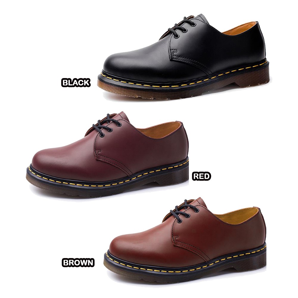 Giày Da 3 Lỗ Thời Trang Nam Nữ Dr.Martens 1461