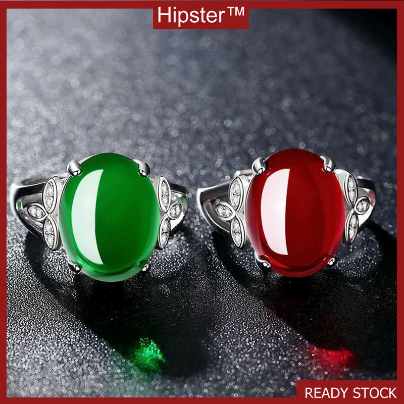 Nhẫn đính đá ruby phong cách cổ điển sang trọng