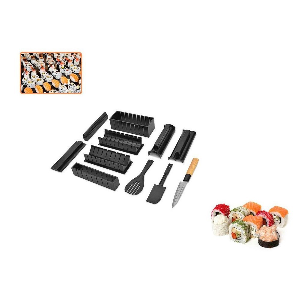 BÃO GIÁ Sale-Dụng cụ làm 11 kiểu sushi phong cách Hàn Quốc cho bà mẹ làm cho Bé ăn tại nhà LP30242 HOT