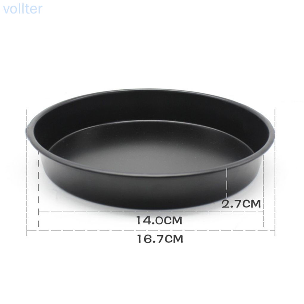 Khuôn làm bánh Pizza bằng thép Carbon chống dính tiện dụng cho nhà bếp