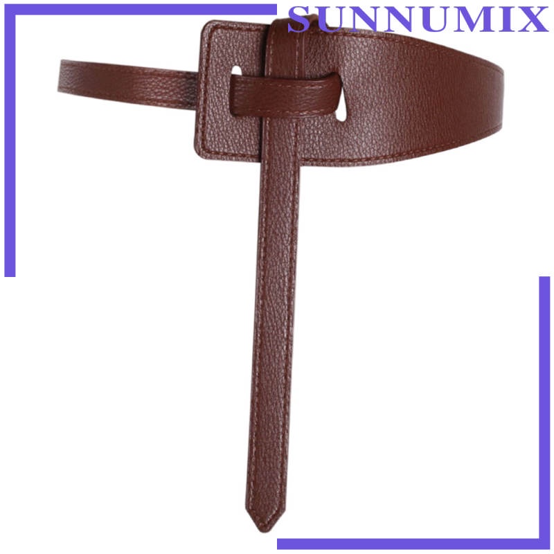 Thắt lưng da bò không khóa thời trang cho nữ