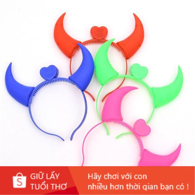 Bờm sừng trâu đội đầu phát sáng