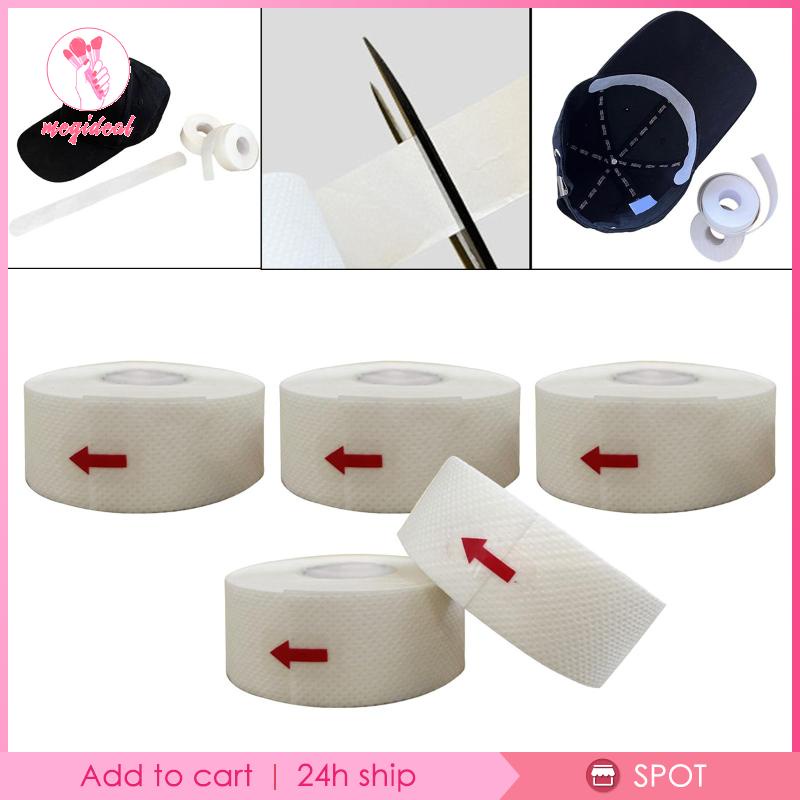 Set 5 Cuộn Đệm Bảo Vệ Cổ Áo Chống Mồ Hôi Dùng Một Lần Tiện Dụng