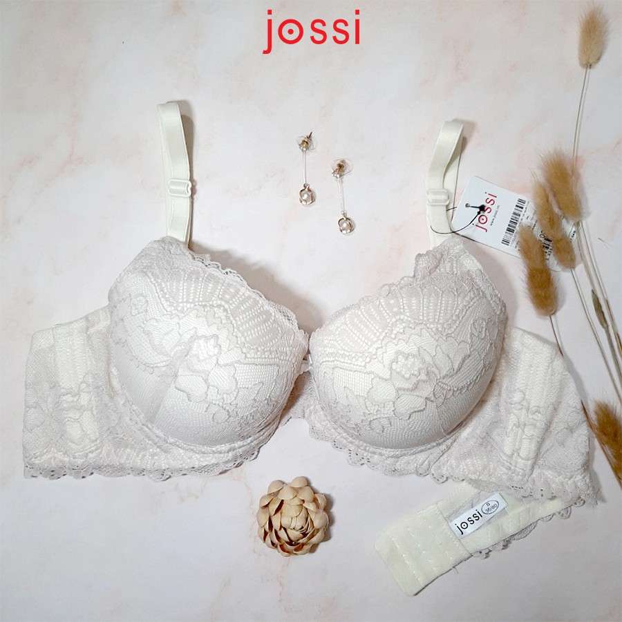 Áo lót Jossi 050 ren mút dày, cúp nguyên, 3 móc, mút lỗ thoáng khí | BigBuy360 - bigbuy360.vn