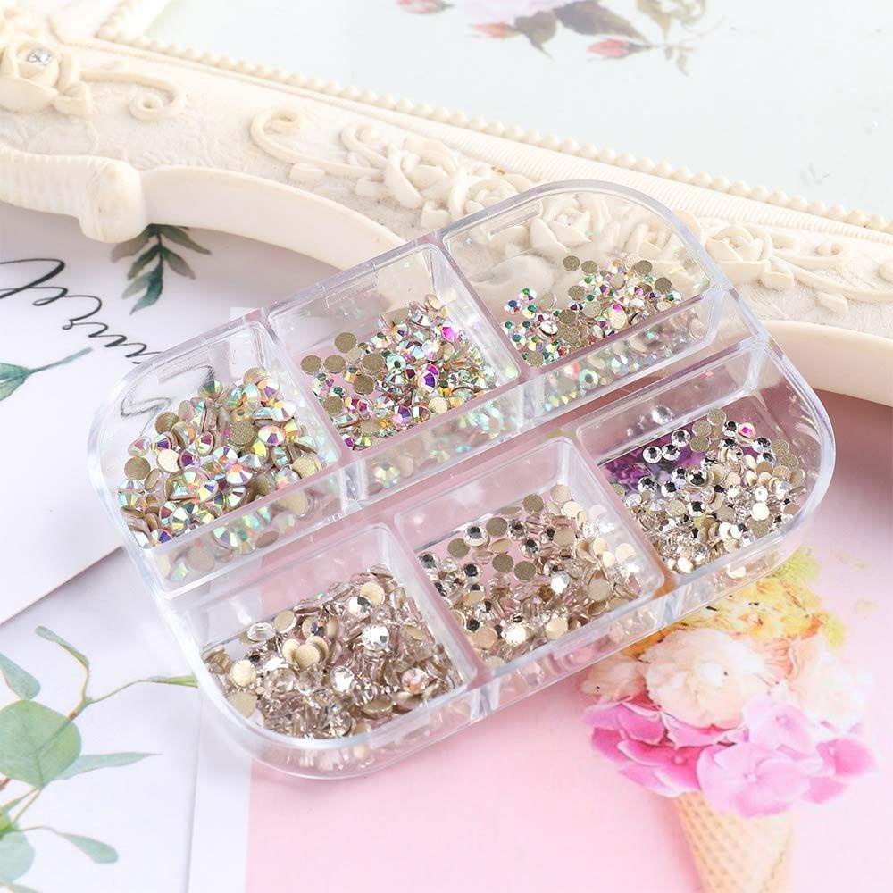 Miếng Dán Trang Trí Móng Tay Nghệ Thuật|Chân Váy Acrylic Lệch Tà Độc Đáo Thời Trang Hạt Charm Dẹt Lưng Phẳng Đính Móng Nghệ Thuật DIY
