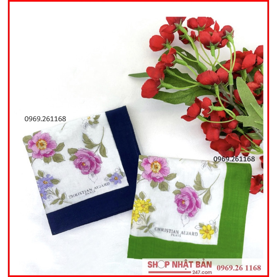 Khăn mùi xoa nữ/ khăn tay nữ cao cấp Hàn Quốc