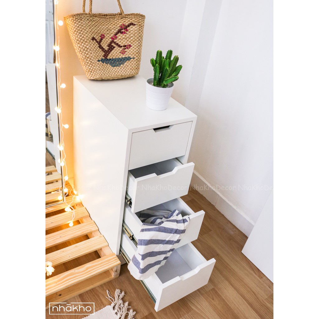 Bộ hộc tủ ikea nhiều ngăn decor cực đẹp giá tại xưởng hình thật