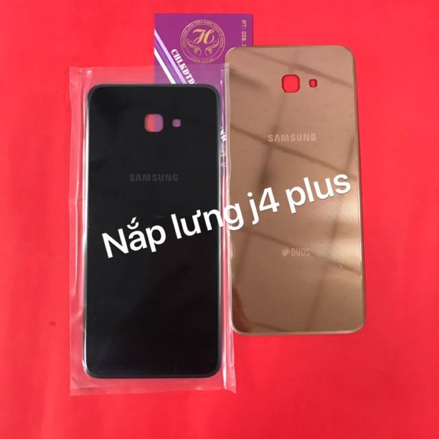 Nắp lưng samsung galaxy j4 plus zin-mới