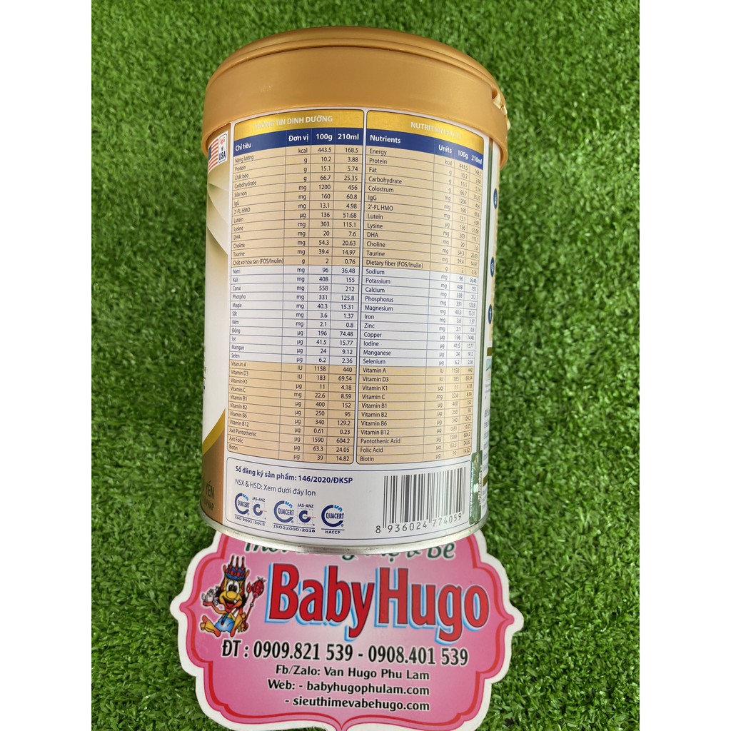 [TĂNG CƯỜNG MIỄN DỊCH] Sữa Bột FRANCI COLUSTRUM 1+ Hộp 850G