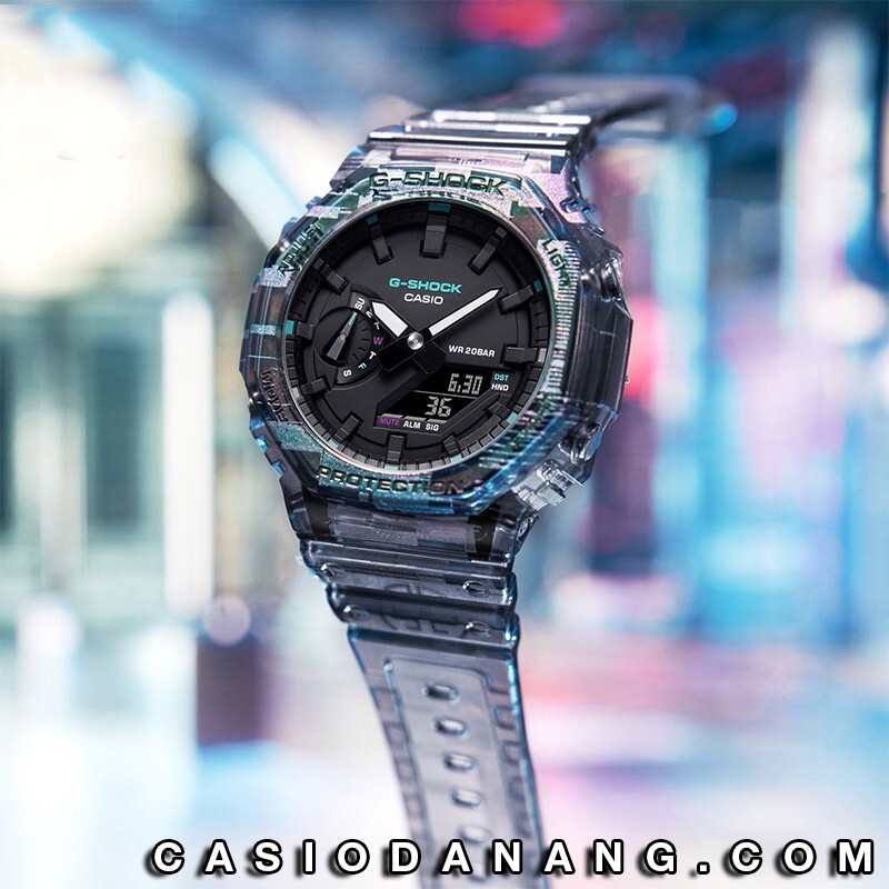 Đồng hồ nam dây nhựa Casio G-Shock chính hãng GA-2100NN-1ADR (45mm)