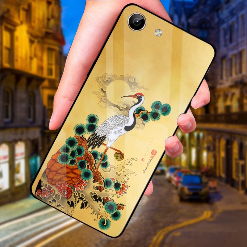 Ốp Lưng VIVO Y53, Y71, Y81, Y83 Mặt kính cường cao cấp, sáng bóng, Thiết kế độc quyền