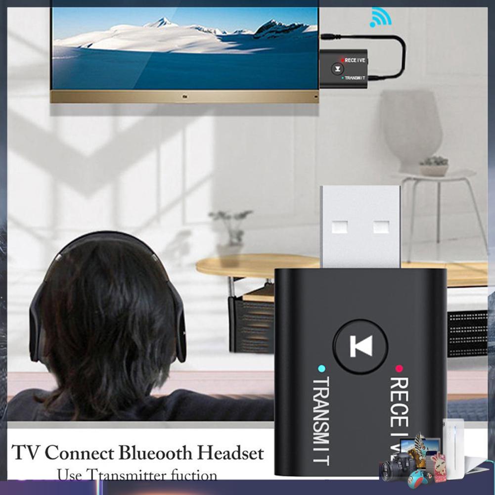 Thiết bị nhận truyền âm thanh Bluetooth 5.0+EDR TR6 USB cho xe hơi TV PC