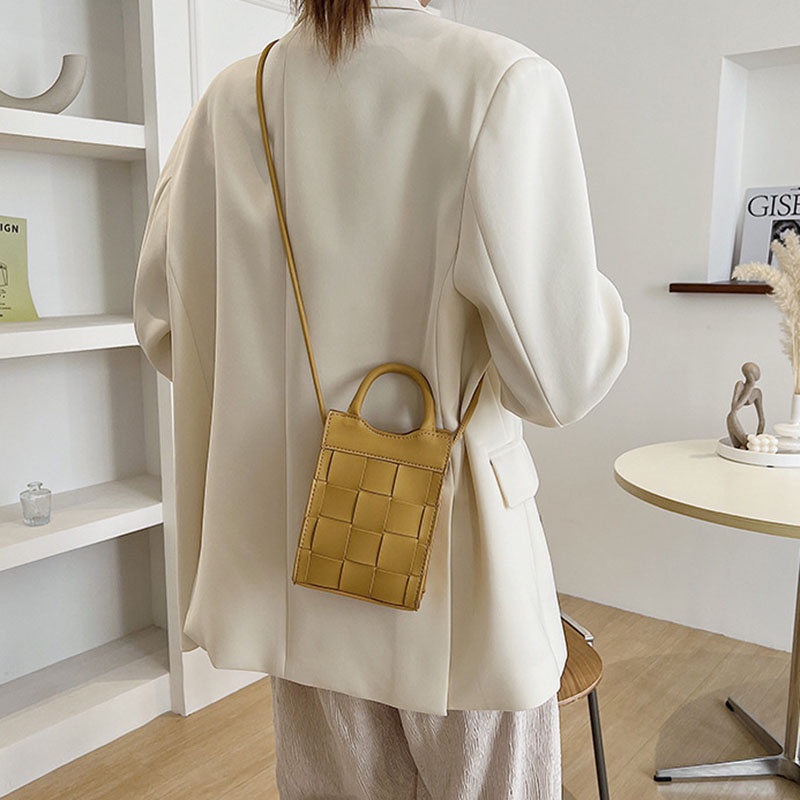 Túi đeo vai/ xách tay IELGY dệt tay cổ điển thời trang cho nữ