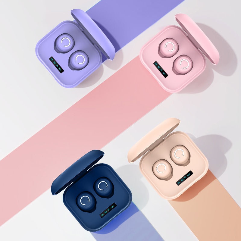 Tai Nghe Bluetooth Không Dây Phiên Bản Mini Siêu Nhỏ Dùng Chơi Game Thể Thao