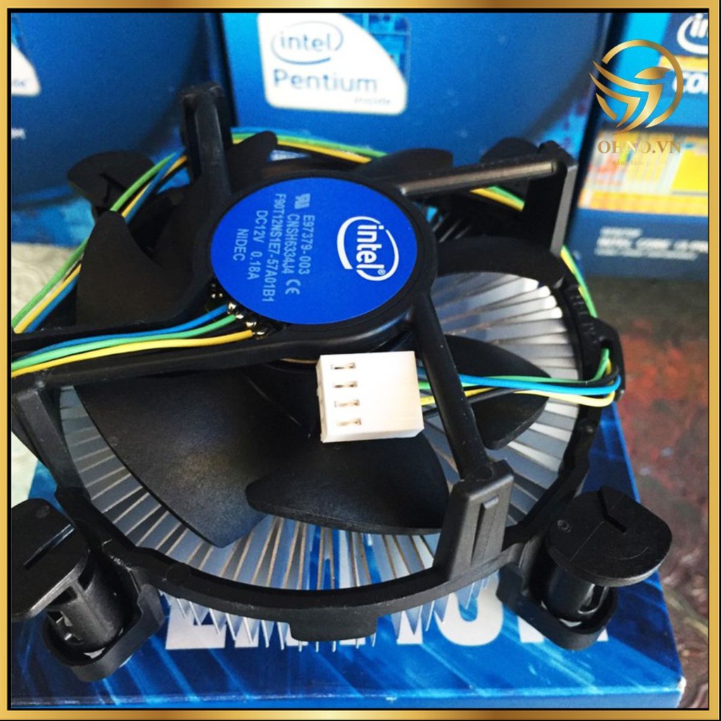 FAN CPU INTEL mới full box, Quạt chip intel socket 775/1155