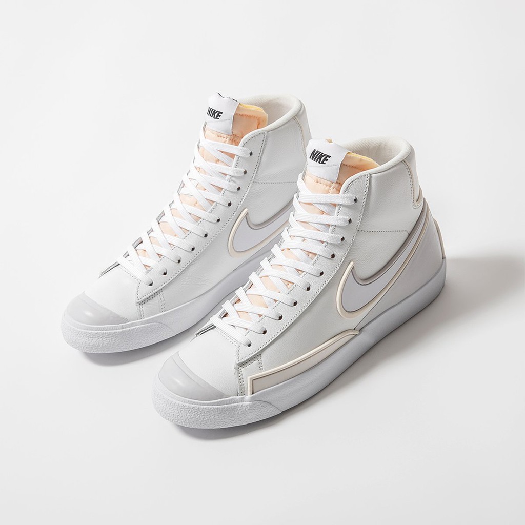 Giày Nike Chính Hãng FREESHIP Nike Mid Blazer Vintage Auth - Giày Nike Cổ Cao Classic Chính Hãng - Simple Sneaker