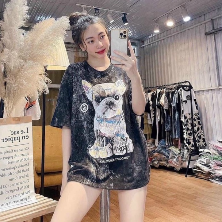 Áo Thun Nữ Quảng Châu Chất Mềm Mịn Mát Unisex 416