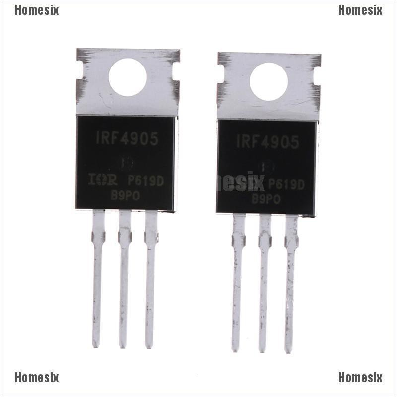 Bộ 10 vi mạch điện tử IRF4905 IRF4905PBF MOSFET 74A 55V kênh P IR TO-22