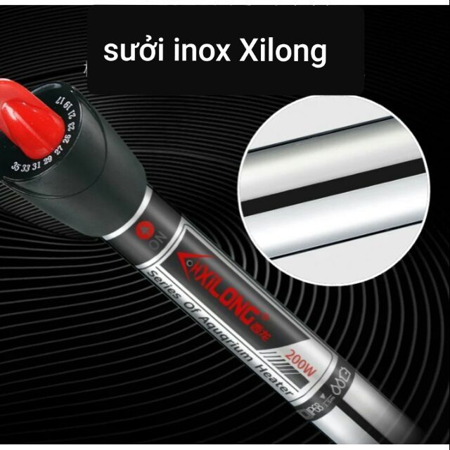 Máy sưởi bể cá inox