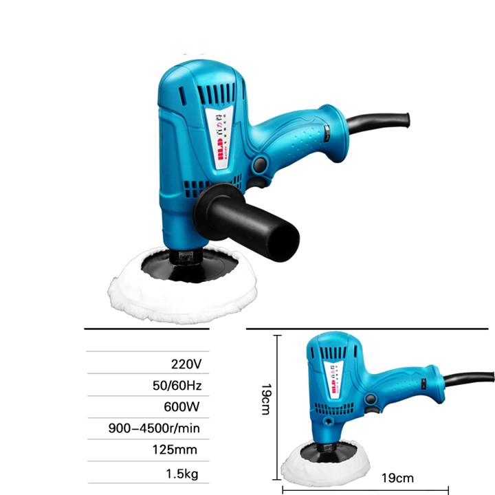 Máy Đánh Bóng Ô Tô Cầm Tay BAILIDE 220V-600W-bền đẹp