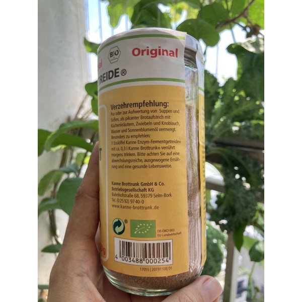 Men dinh dưỡng hữu cơ