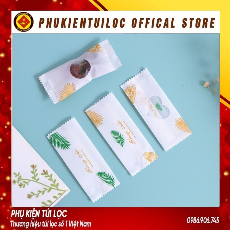 Túi kẹo nougat các loại (thiết kế nhiều màu sắc)- DÀY DẶN, HD, LOẠI 1- 100 CHIẾC