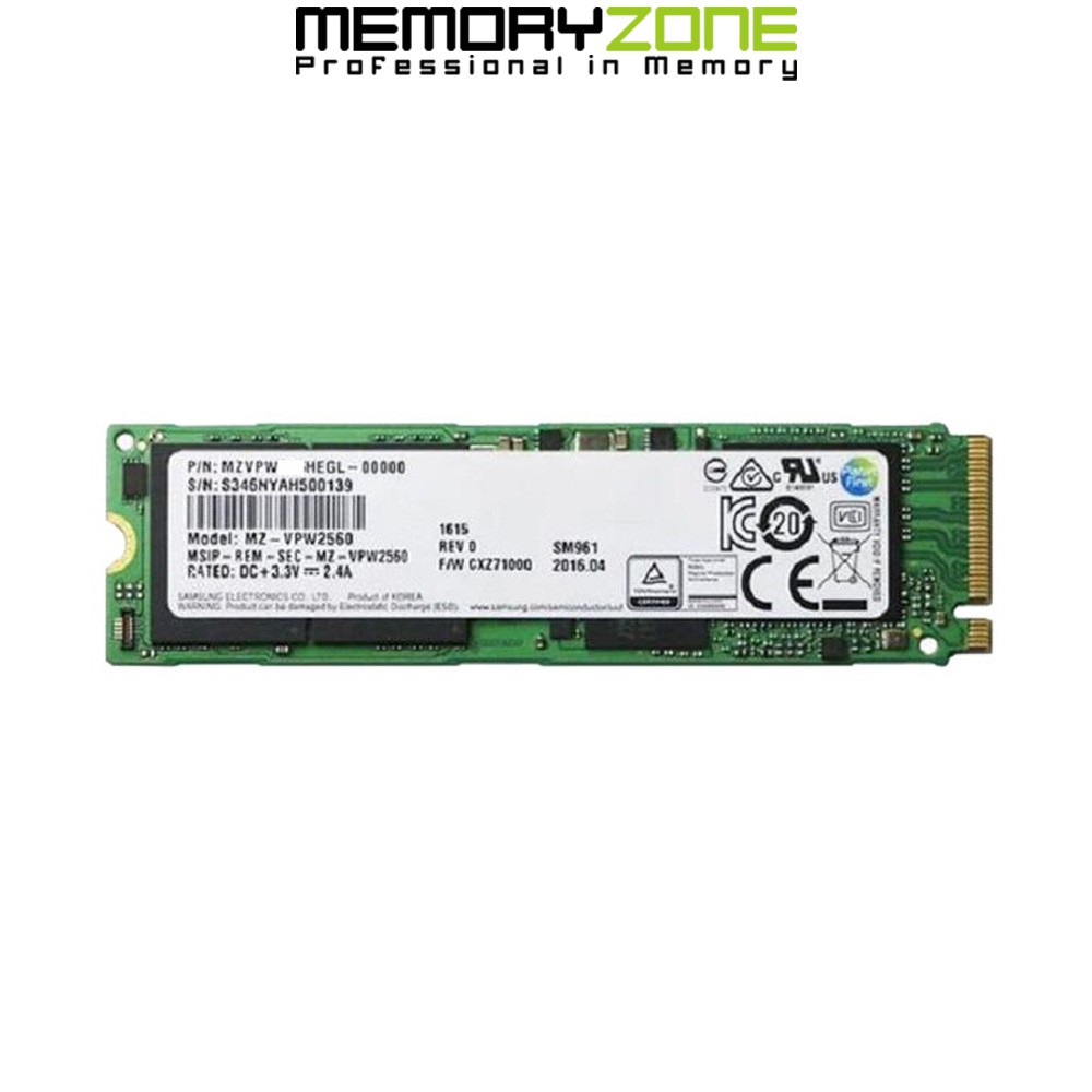 Ổ cứng SSD Samsung NVMe PM981a M.2 PCIe Gen3 x4 512GB MZ-VLB512B