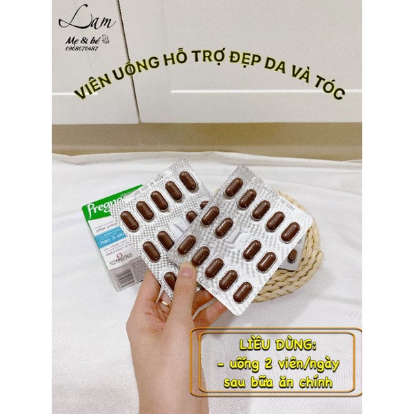 Viên Pregnacare New Mum Bổ tóc đẹp da sau sinh