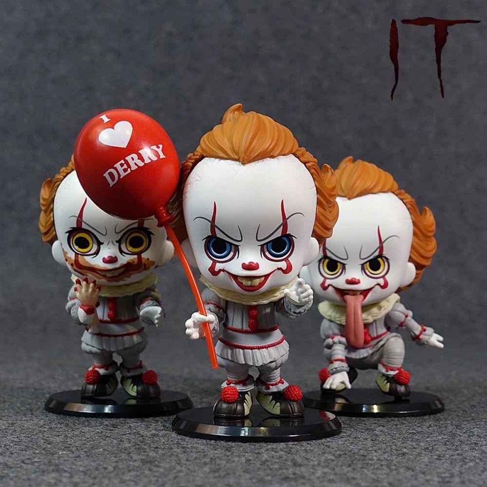 JARRED Mô Hình Đồ Chơi Chú Hề Pennywise Bằng PVC Để Bàn Trang Trí