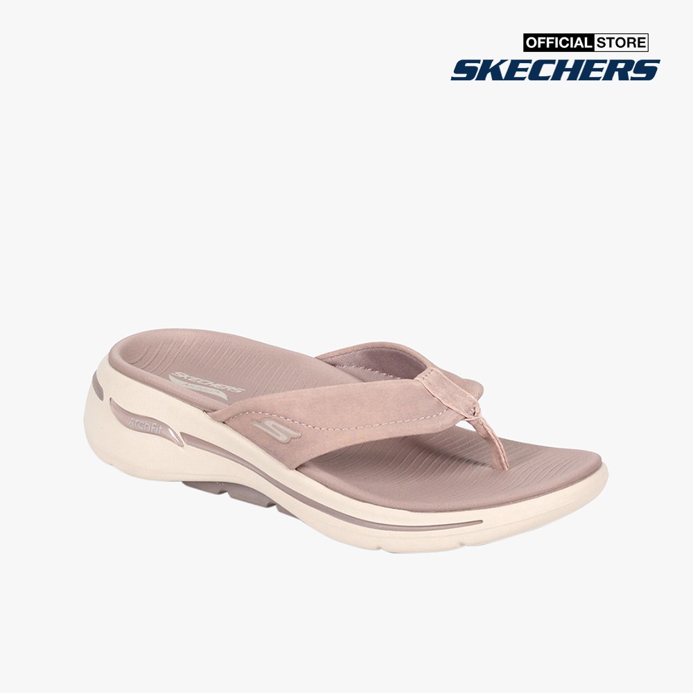 SKECHERS - Dép nữ quai kẹp Go Walk Arch Fit 140220-DKTP