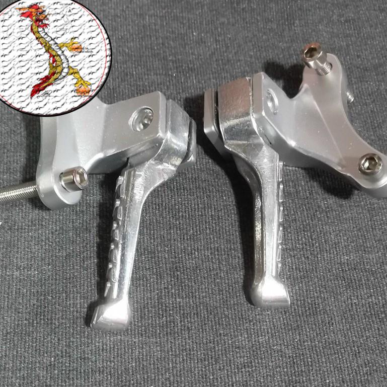 [FreeShip] [Giá hủy diệt] GÁC CHÂN SAU XE MÁY EXCITER 150 MINI,Cặp gác chân sau cho ex150cc có pat pô gắn vừa cho xe zin