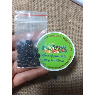 Hạt hoa đậu biếc 100% túi zip, sl tùy chọn, tỷ lệ nảy cao